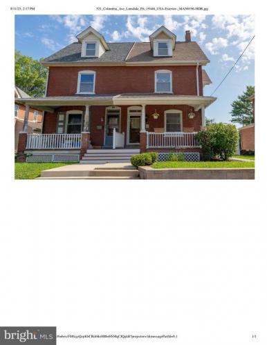 Photo of 521 Columbia Avenue, Lansdale PA